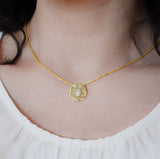Revive Your Inner Kingdom Small Pendant Necklace Gold