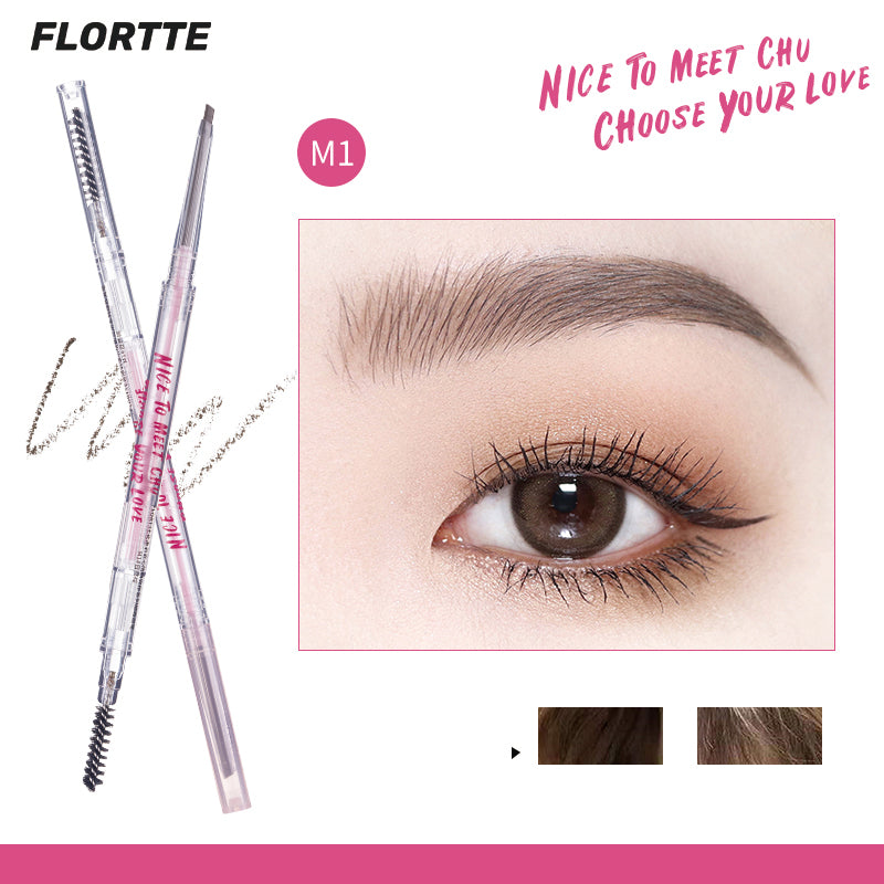 Карандаш для бровей FLORTTE Mood Research Series