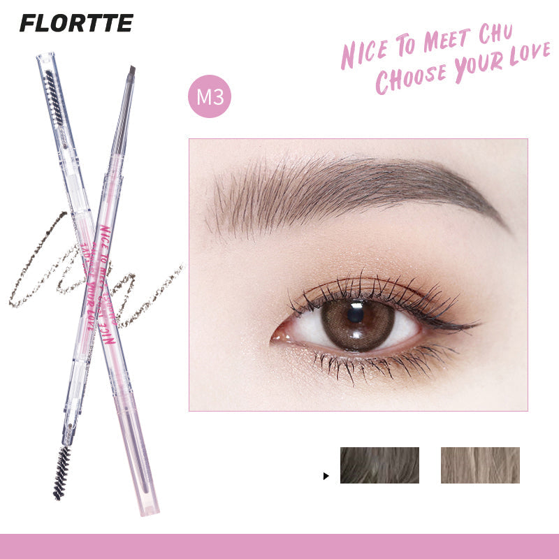 Карандаш для бровей FLORTTE Mood Research Series