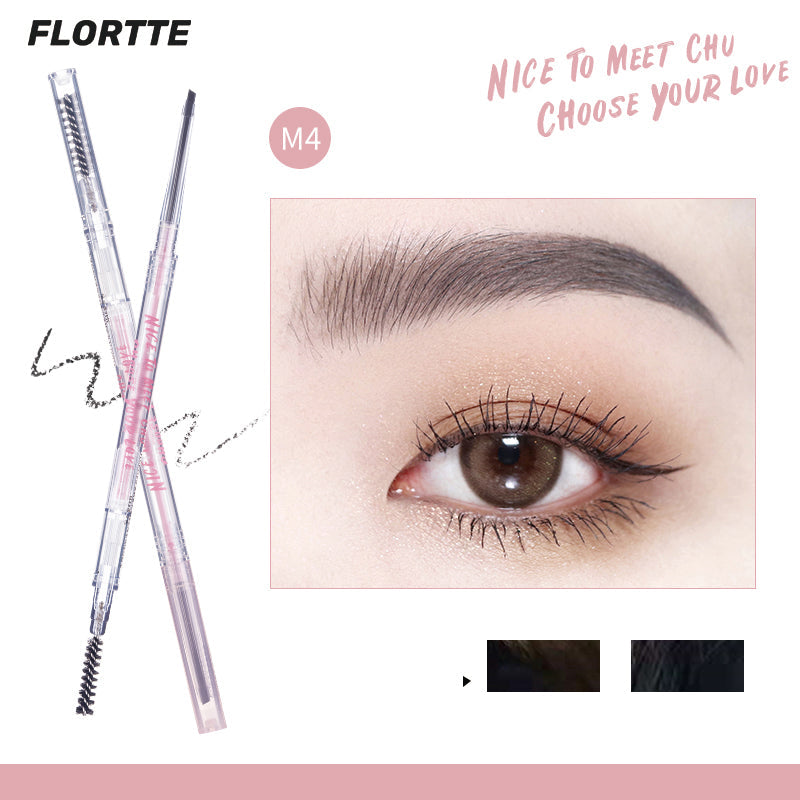 Карандаш для бровей FLORTTE Mood Research Series