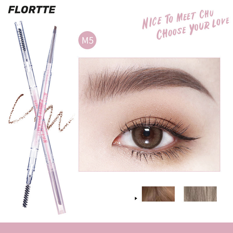 Карандаш для бровей FLORTTE Mood Research Series