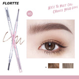 Карандаш для бровей FLORTTE Mood Research Series