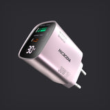 Сетевое зарядное устройство SMARTCube™ Vision 30 Вт GaN Pro с индикатором заряда USB-C PD3.1 + USB-A