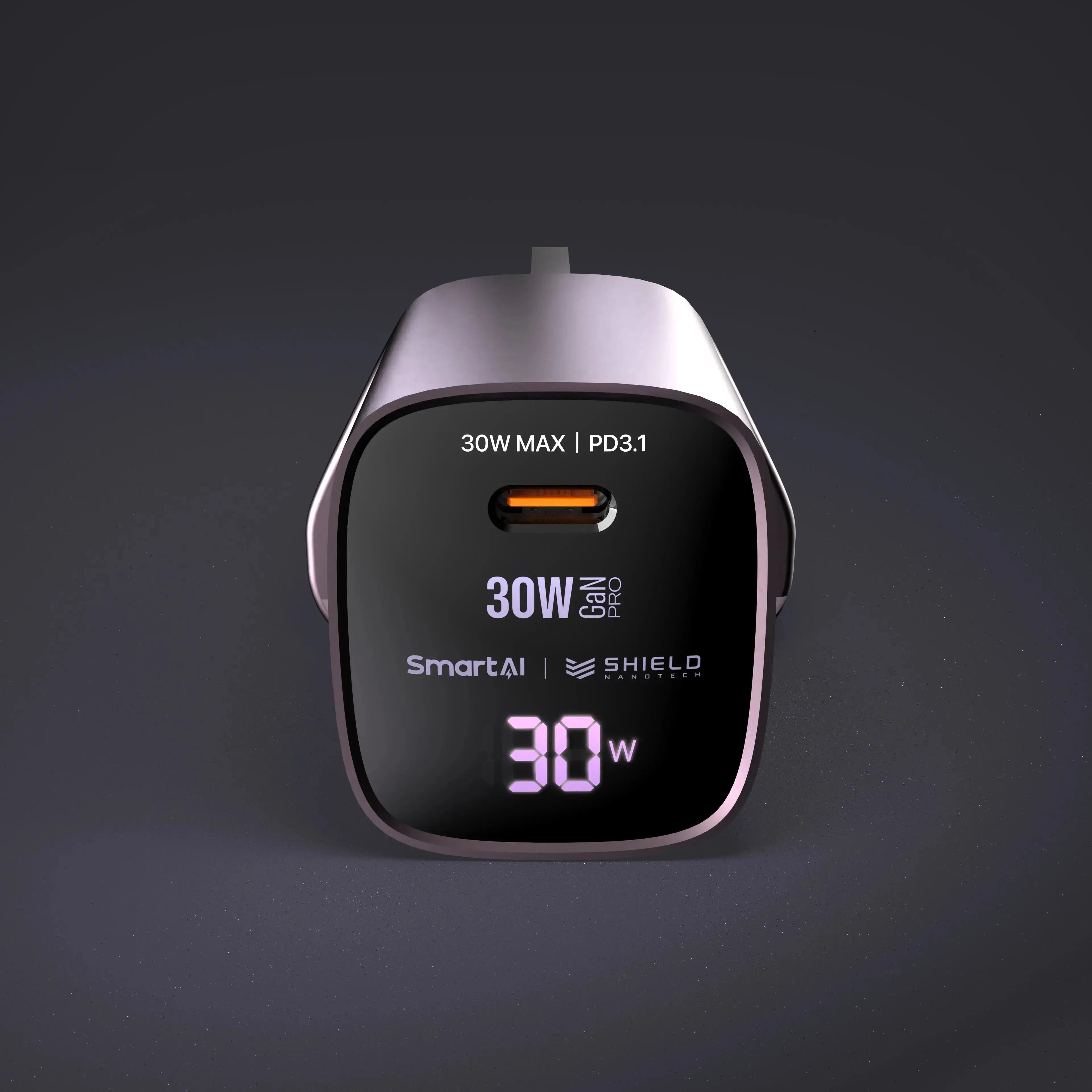 SMARTCube™ Vision 30 Вт с дисплеем питания USB-C PD3.1