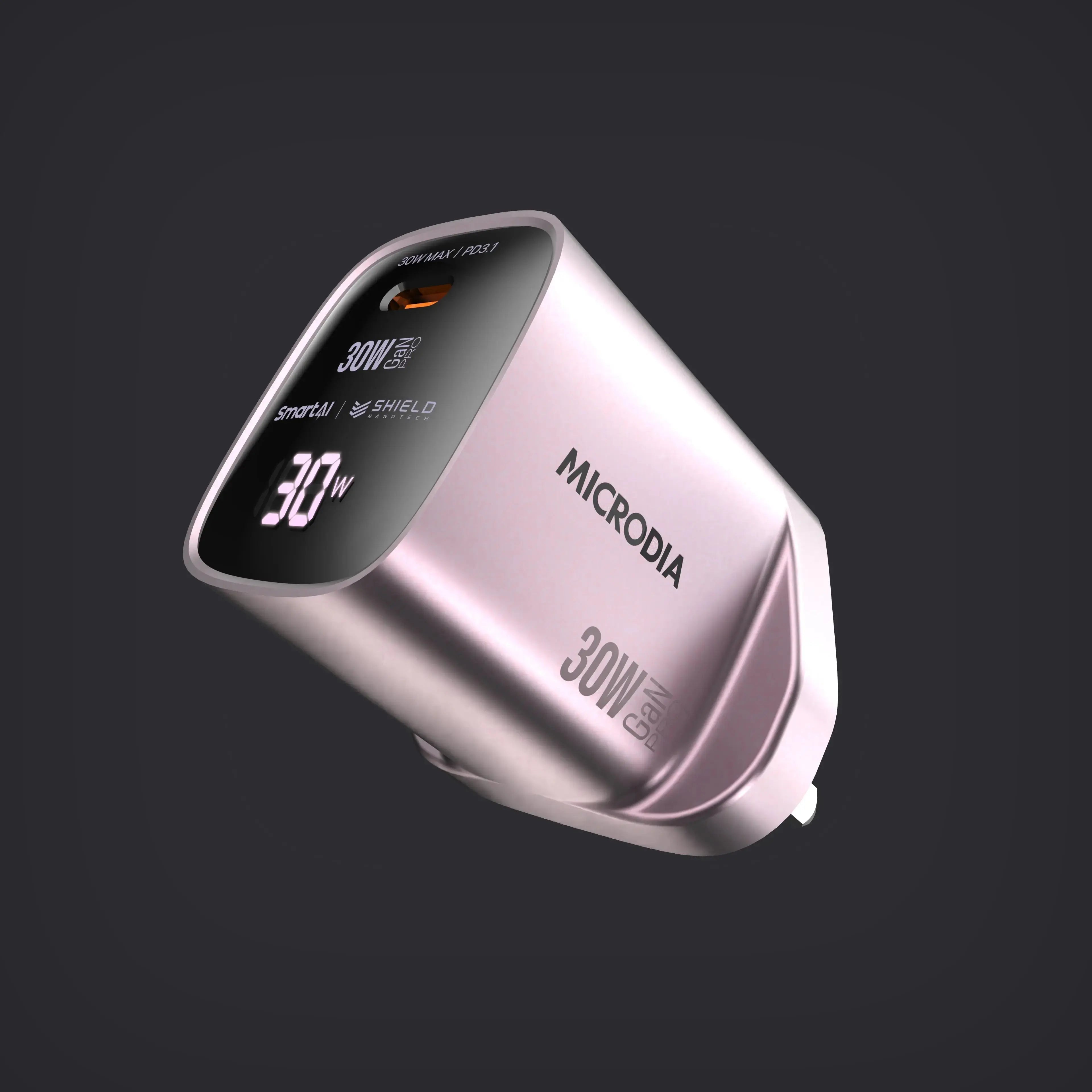 SMARTCube™ Vision 30 Вт с дисплеем питания USB-C PD3.1
