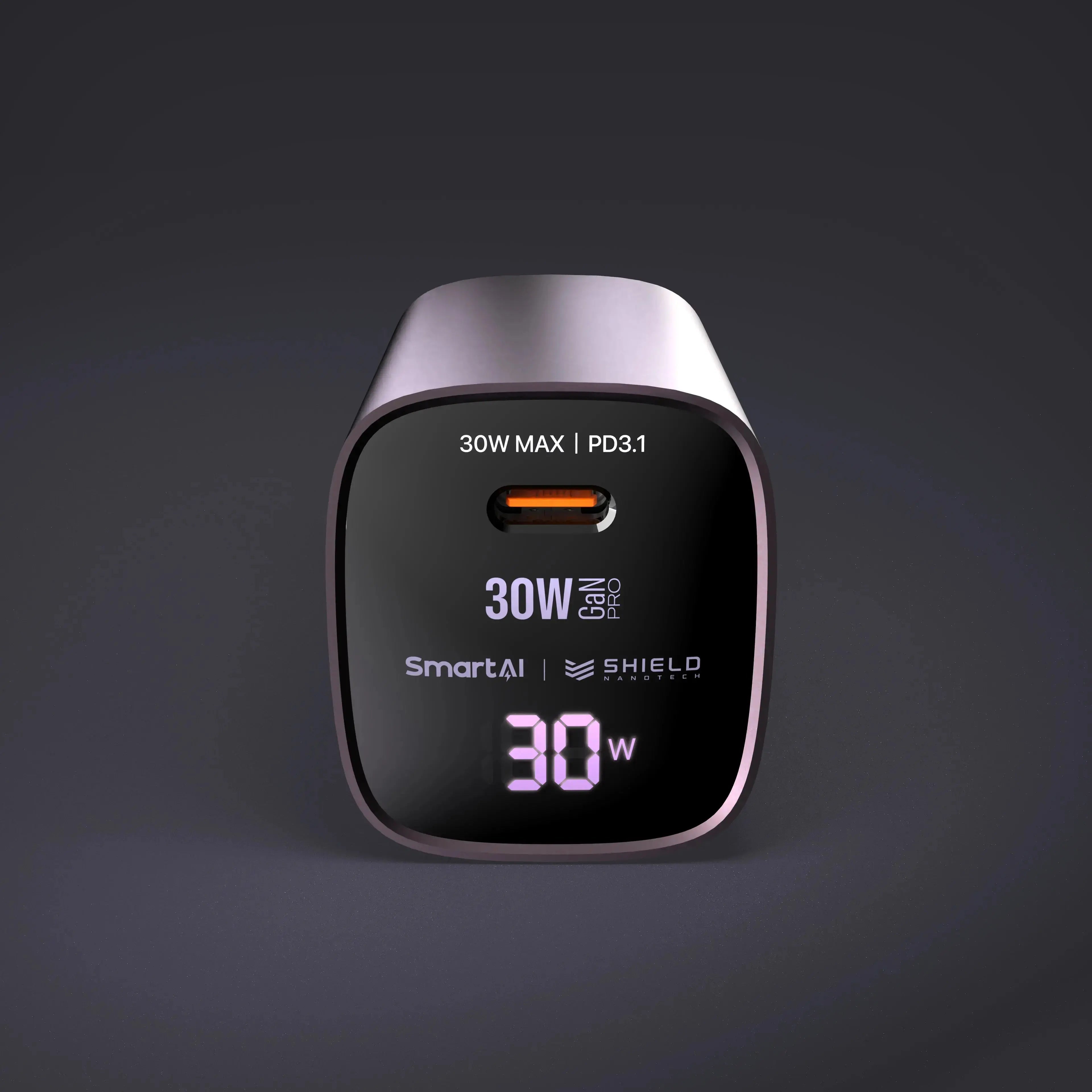 SMARTCube™ Vision 30 Вт с дисплеем питания USB-C PD3.1