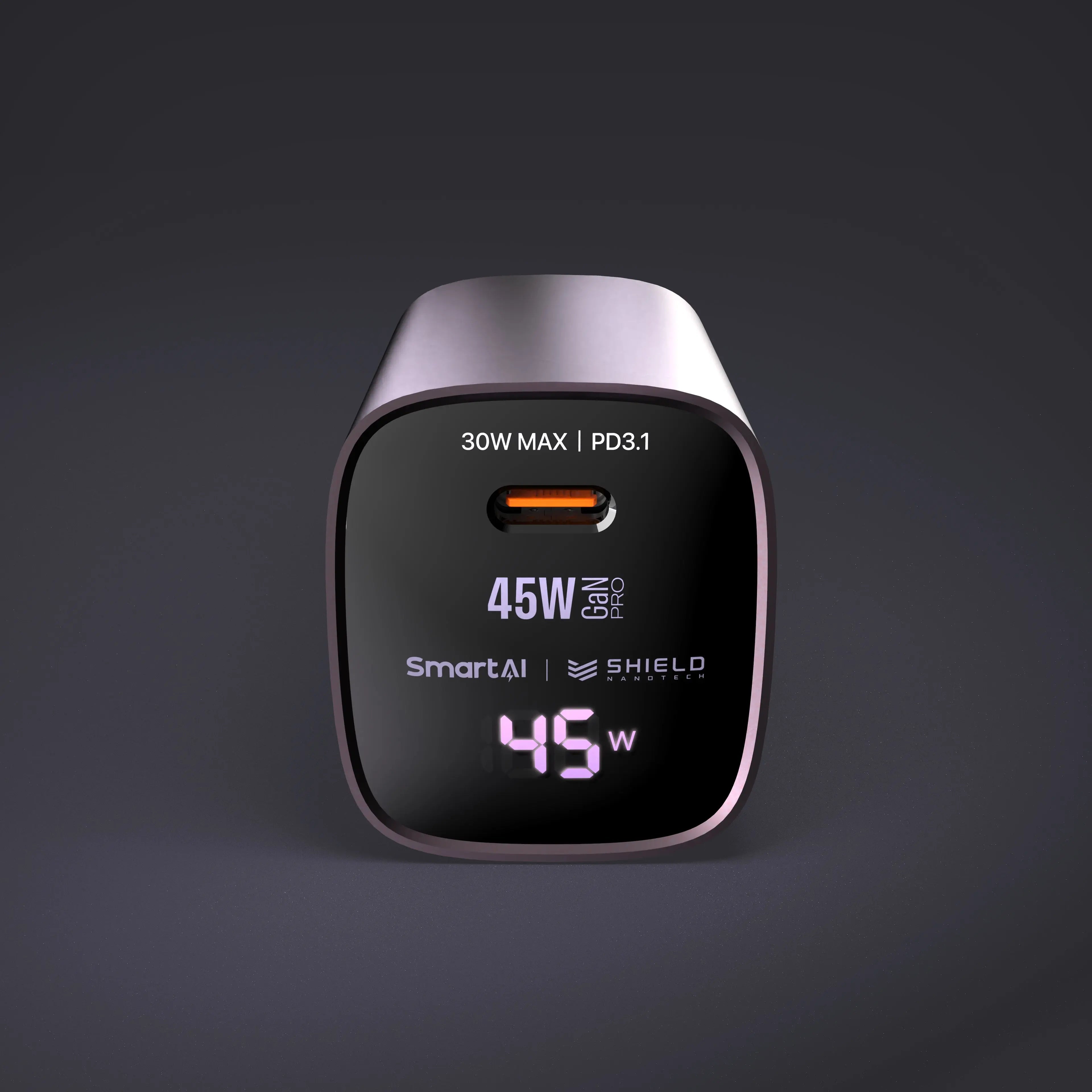 SMARTCube™ 45 Вт с индикатором питания USB-C PD3.1