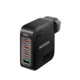 Сетевое зарядное устройство MICRODIA SMARTCube™ Nano 200 Вт с GaN Pro, 4 порта, USB-C PD3.1 + USB-A QC3.0