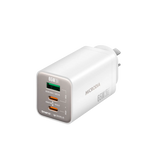 Сетевое зарядное устройство MICRODIA SMARTCube™ Nano 65 Вт GaN Pro, 3 порта, USB-C PD3.0 + USB-A QC3.0