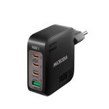 Сетевое зарядное устройство MICRODIA SMARTCube™ Nano 140 Вт, GaN Pro, 4 порта, USB-C PD3.1 + USB-A QC3.0