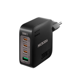 Сетевое зарядное устройство MICRODIA SMARTCube™ Nano 200 Вт с GaN Pro, 4 порта, USB-C PD3.1 + USB-A QC3.0