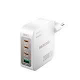 Сетевое зарядное устройство MICRODIA SMARTCube™ Nano 200 Вт с GaN Pro, 4 порта, USB-C PD3.1 + USB-A QC3.0