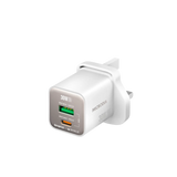 Сетевое зарядное устройство MICRODIA SMARTCube™ Nano 30 Вт GaN Pro, два порта, USB-C PD3.0 + USB-A QC3.0