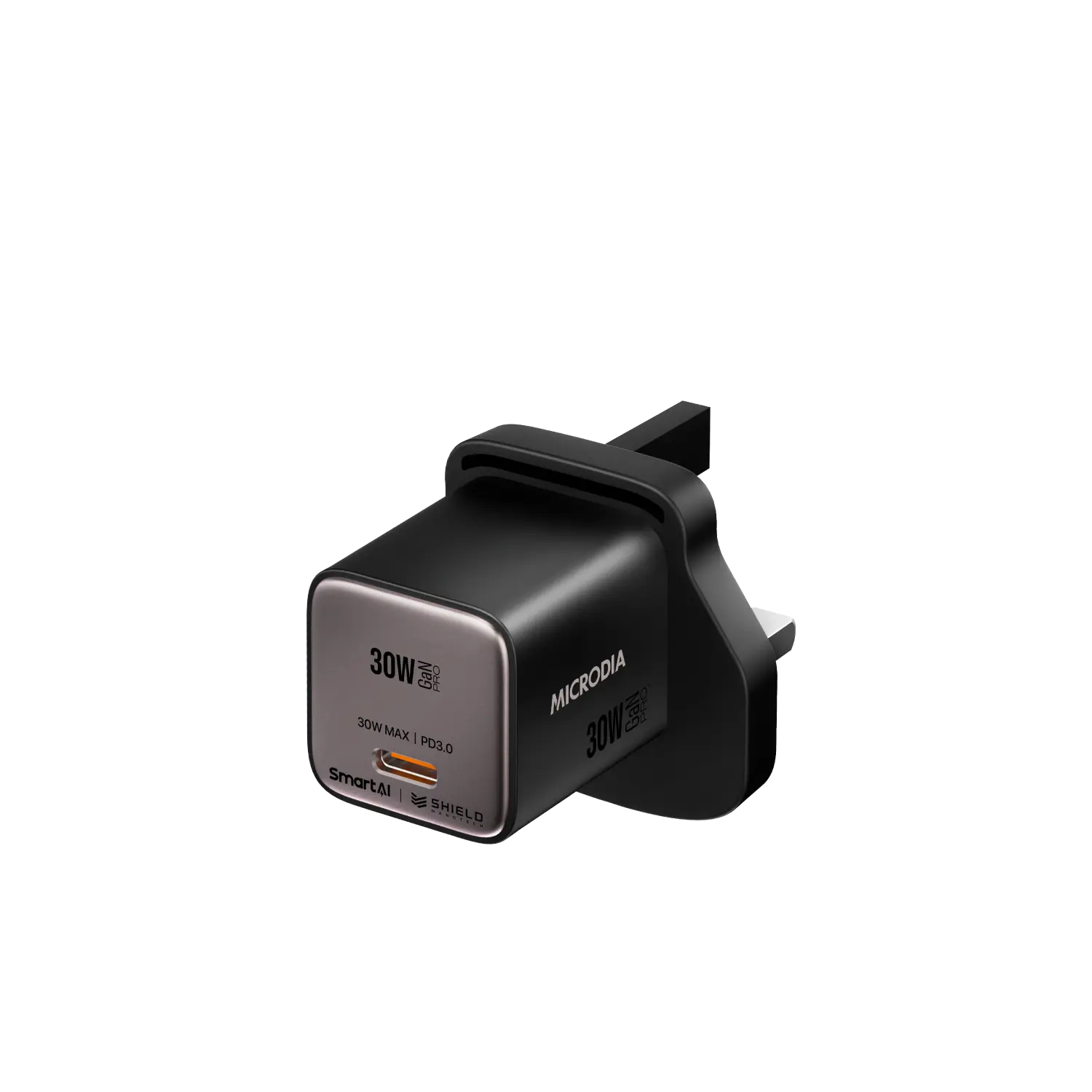 Сетевое зарядное устройство SMARTCube™ Nano Tiny-30 Вт GaN Pro, USB-C PD3.0