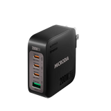 Сетевое зарядное устройство MICRODIA SMARTCube™ Nano 200 Вт с GaN Pro, 4 порта, USB-C PD3.1 + USB-A QC3.0