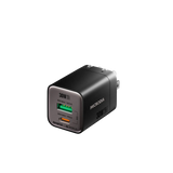 Сетевое зарядное устройство MICRODIA SMARTCube™ Nano 30 Вт GaN Pro, два порта, USB-C PD3.0 + USB-A QC3.0