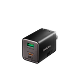 Сетевое зарядное устройство MICRODIA SMARTCube™ Nano 35 Вт GaN Pro, два порта, USB-C PD3.0 + USB-A QC3.0
