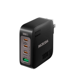 Сетевое зарядное устройство MICRODIA SMARTCube™ Nano 100 Вт, GaN Pro, 4 порта, USB-C PD3.1 + USB-A QC3.0