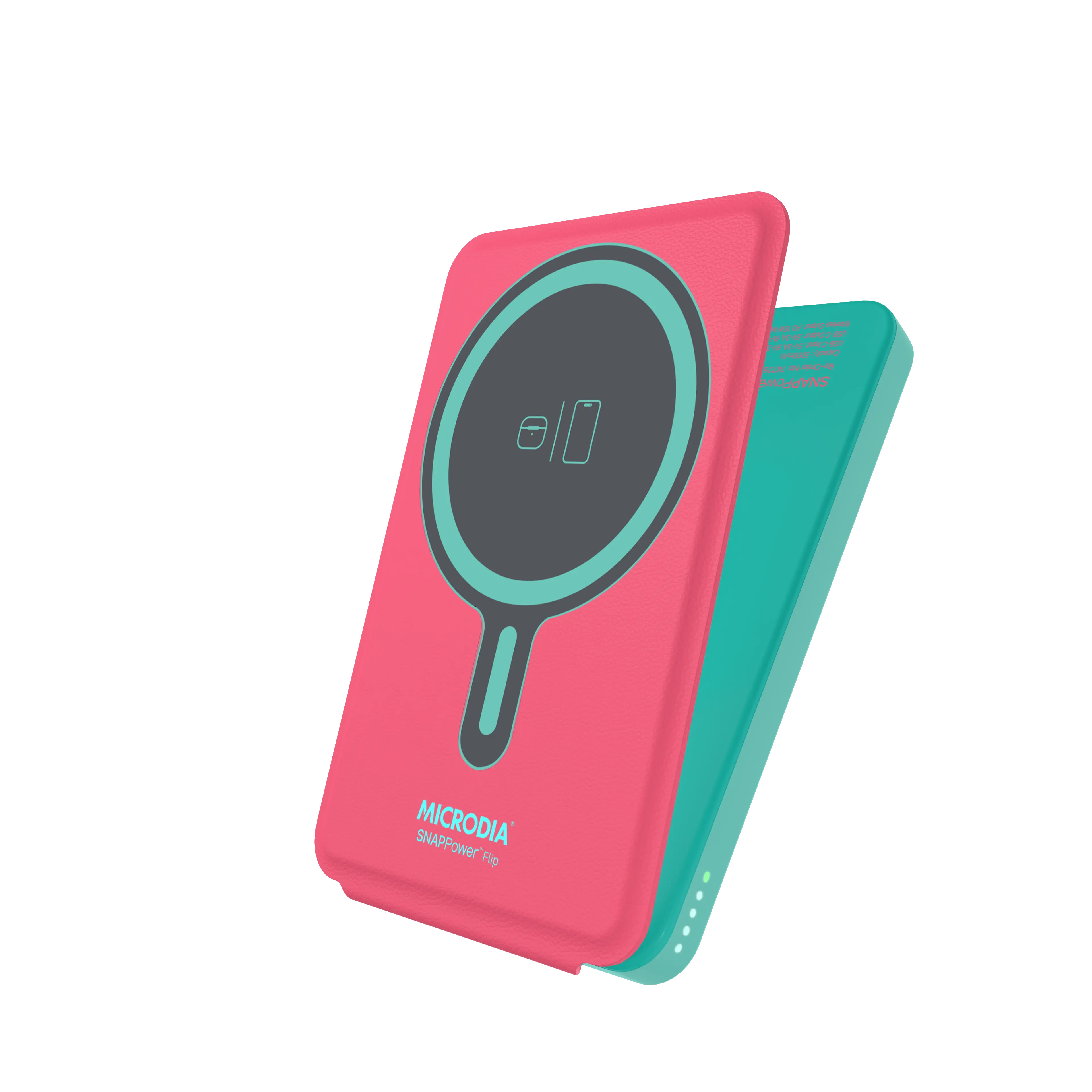 Беспроводной внешний аккумулятор SNAPPower™ Flip 3-в-1 с магнитным креплением, 5000 мА·ч
