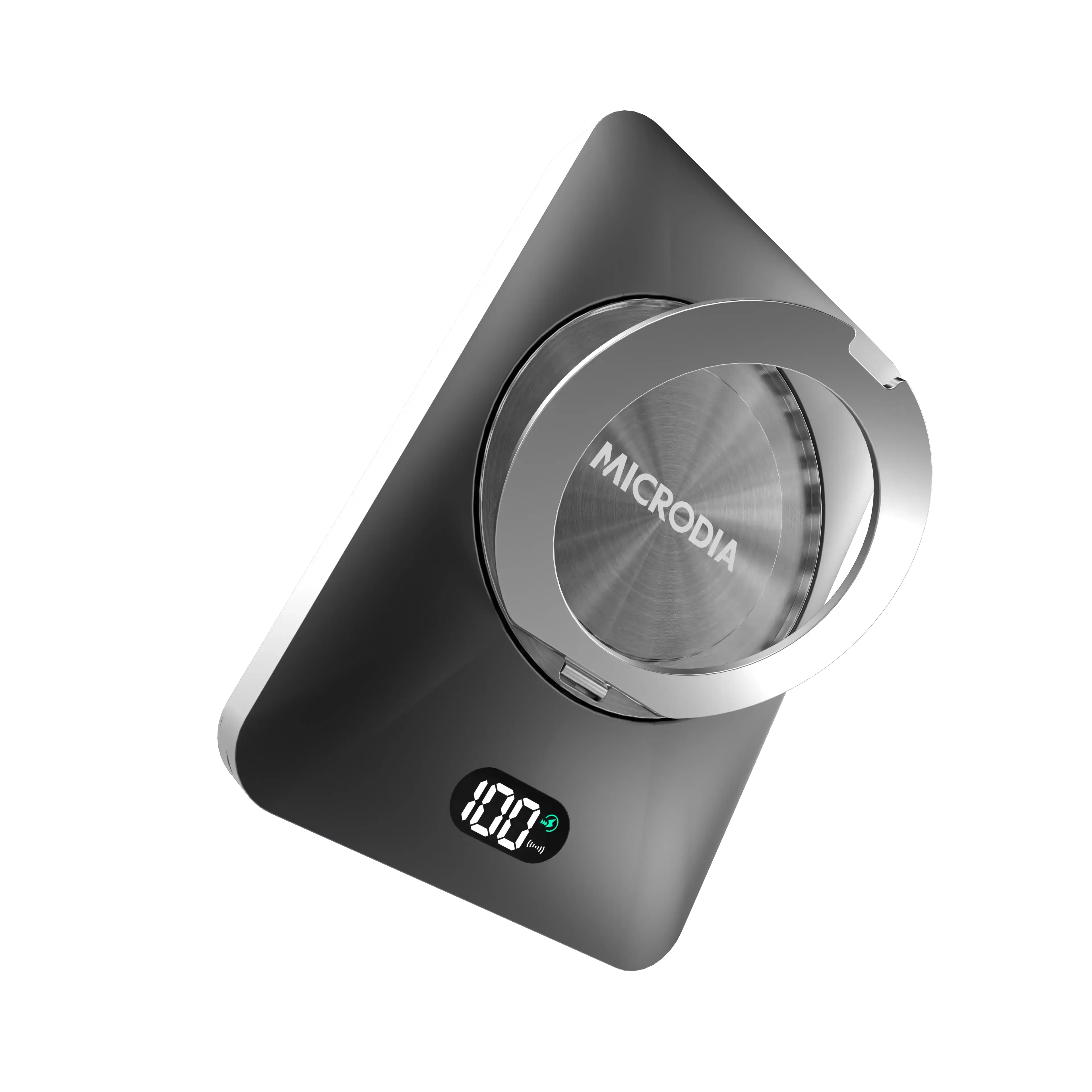 Беспроводной внешний аккумулятор MICRODIA SNAPPower™ RING Qi2, 5-в-1, 35 Вт, с магнитным креплением