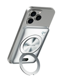 Беспроводной внешний аккумулятор MICRODIA SNAPPower™ RING Qi2, 5-в-1, 35 Вт, с магнитным креплением