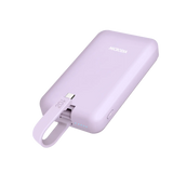 Беспроводной внешний аккумулятор MICRODIA SNAPPower™ Traveler мощностью 35 Вт с магнитным креплением и встроенным съемным кабелем (USB-C + Lightning) на 10000 мА·ч