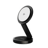 SNAPStation™ ASTRA Qi2 23W 3-in-1 Magnetic Foldable Wireless Charging Station with Detachable Apple Watch Wireless Charger With Original Apple Certified Apple Watch Charging Module