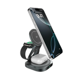 MICRODIA SNAPStation™ AXIS — первая в мире зарядная станция «5 в 1» мощностью 32,5 Вт с поддержкой стандарта Qi2 и вращающейся базой