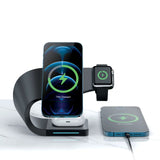 MICRODIA SNAPStation™ Curve, магнитная беспроводная зарядная станция «5 в 1» 
