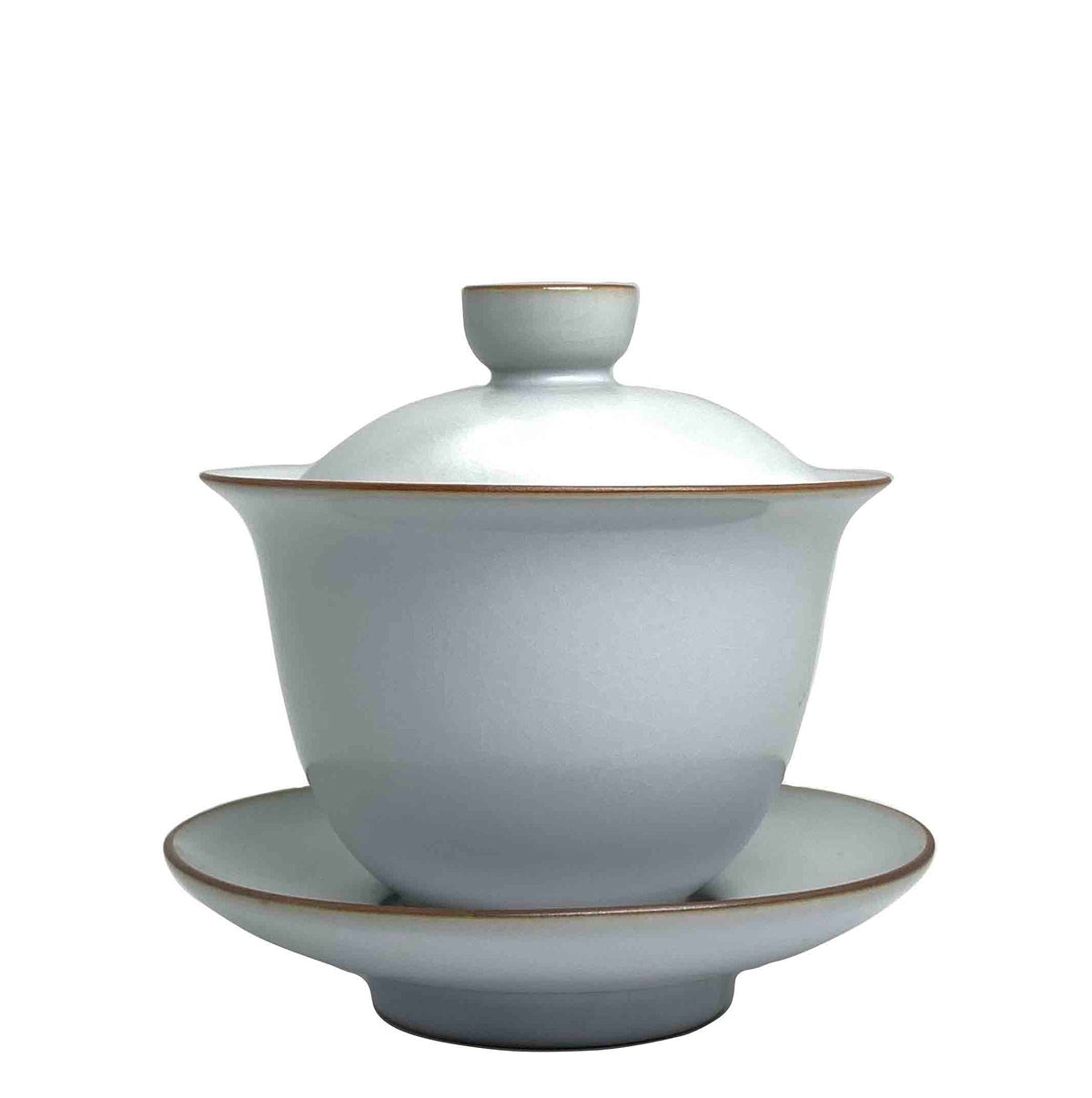 Traditional Chinese Ru Kiln crackle patterns Gaiwan 180ml