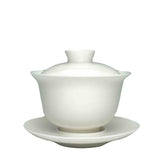 White Porcelain Gaiwan for Gong Fu Tea 180ml