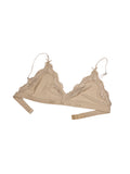 Lace Triangle Cup Bra Without Underwire