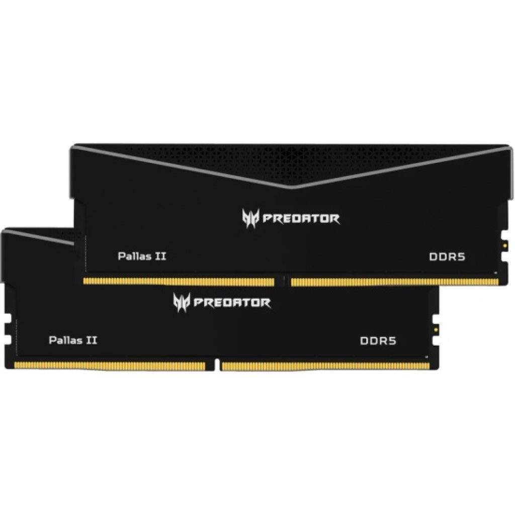Комплект Acer Predator 32 ГБ (2 x 16 ГБ) PALLAS II Black BL.9BWWR.435 DDR5 6600 МГц CL34 Память AMD EXPO и Intel XMP 3.0 (RM-AP5F32B) 