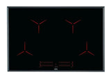 Индукционная варочная панель AEG IPE84531FB 80 см, 4 зоны, чисто-черная