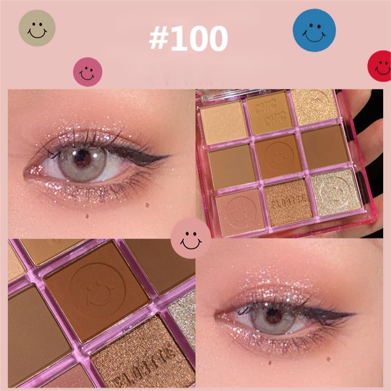 Тени для век FLORTTE Chic Chic 9 цветов