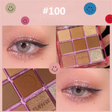 Тени для век FLORTTE Chic Chic 9 цветов