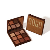 Палитра теней для век GOGOTALES Christmas Chocolate Matte Pearl Glitter