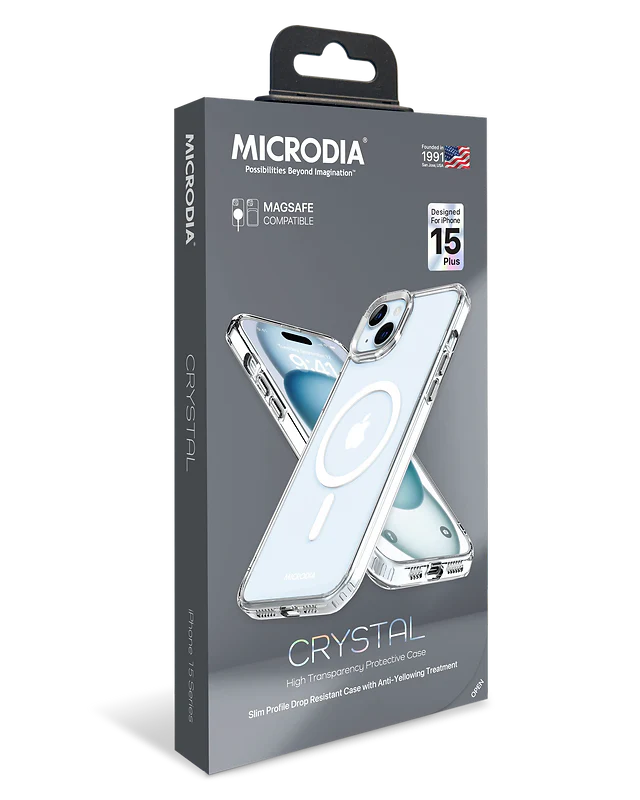 Прозрачный защитный чехол для iPhone MICRODIA CRYSTAL™