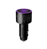 Автомобильное зарядное устройство MICRODIA POWERHouse™ QC4.0 + Dual PD3.0 мощностью 140 Вт 