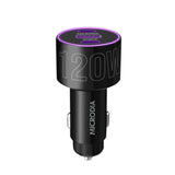 Автомобильное зарядное устройство MICRODIA POWERHouse™ QC4.0 + Dual PD3.0 мощностью 120 Вт 