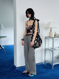 Polka Dot Cat Dog Color-Blocking Camisole