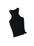 Basic Solid-Color Embroidered Slim-Fit?Vest