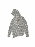 Plaid Hooded Shirt