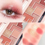 Матовые тени для век CHIOTURE Earth Color Matte 10 цветов