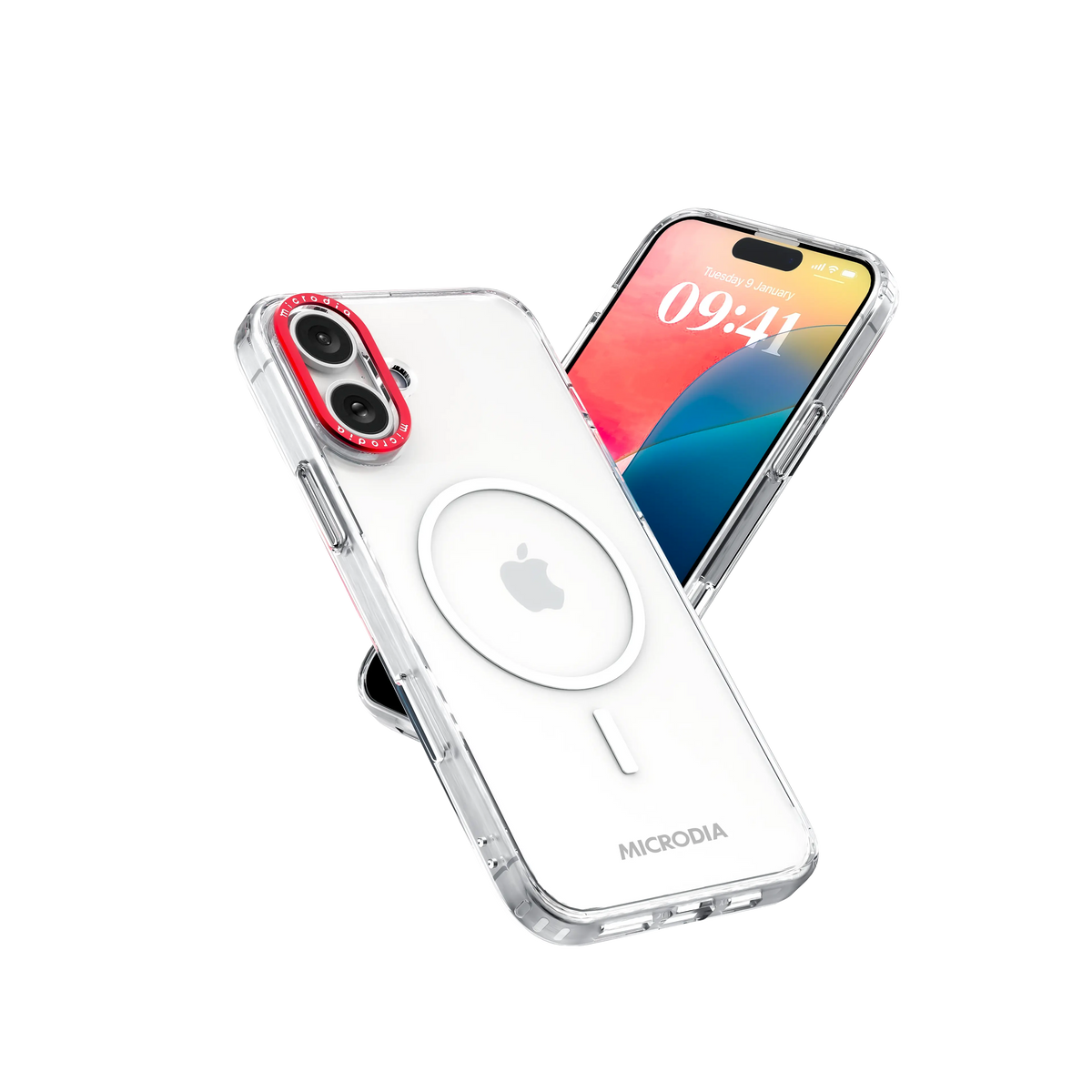 Прозрачный защитный чехол MICRODIA CRYSTAL™ для iPhone / iPhone Plus