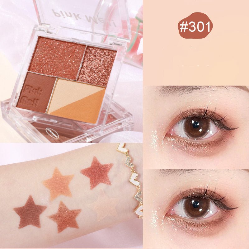 Пигментированные тени для век HOLD LIVE Matte Glitter