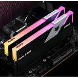 Комплект Acer Predator 32 ГБ (2 x 16 ГБ) VESTA II RGB Black BL.9BWWR.327 DDR5 6000 МГц CL30 Память AMD EXPO и Intel XMP 3.0 (RM-AV5D32B) 