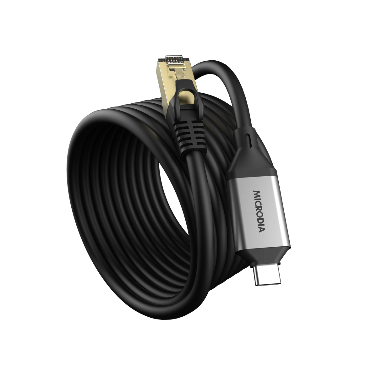 Кабель MICRODIA USB-C - RJ45 