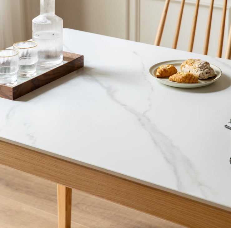 Rotterdam Slate Oak Dining Table